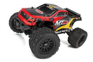 TEAM ASSOCIATED RIVAL MT10 Brushless RTR V2, red (Requires battery & charger) #ASS20518