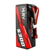 Gens Ace 4S 5300mAh 14.8V 60C Hardcase/Hardwired LiPo Battery (Deans) #GEA53004S60D
