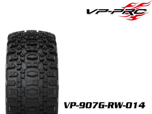 VP PRO VP-907G-RW-014 Recreational 1:8th Offroad Premounted Truggy Tire 17mm hex 4pcs #VP-907G-RW-014