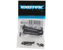 Exotek B6.4 Carbon Fiber Lipo Tabs & Cup Set #EXO2137
