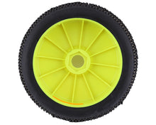 GRP Tires Cubic Pre-Mounted 1/8 Buggy Tires (2) (Yellow) (Extra Soft) #GRPGBY03X