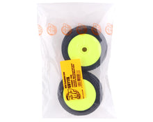 GRP Tires Plus Pre-Mounted 1/8 Buggy Tires (2) (Yellow) (Extra Soft) #GRPGBY11X