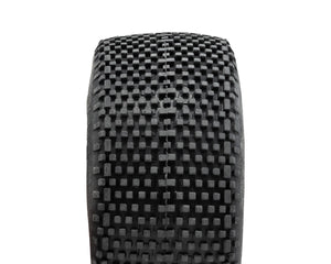 GRP Tires Plus Pre-Mounted 1/8 Buggy Tires (2) (Yellow) (Extra Soft) #GRPGBY11X