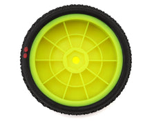 Pro-Motion Viper 2.2" 2WD Front LP Carpet 1/10 Pre-Mounted Buggy Tires (Yellow) (C4 Red/Soft) (2) w/12mm Hex #PMT-3070-C4-Y