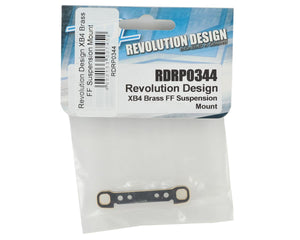 Revolution Design XB4 Brass Front-Front Suspension Mount #RDRP0344