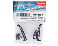 Revolution Design B6.3/T6.2/SC6.2 Aluminum Battery Mount Set #RDRP0558