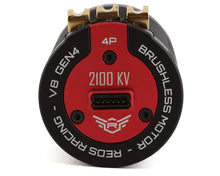 REDS Gen4 V8 4-Pole 1/8 Brushless Sensored Motor (2200kV) #REDMTEG0016