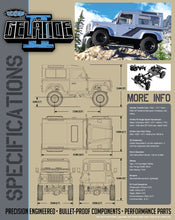 Gelande II Truck Kit w/Defender D90 Body Set