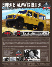 RC4WD Gelande II D110 Truck Kit With Hard Body