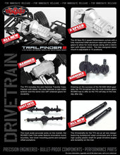 RC4WD Trail Finder 2 Truck Kit w/Mojave II Body  SET #Z-K0049
