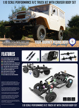 RC4WD Gelande II Truck Kit w/Cruiser Body Set