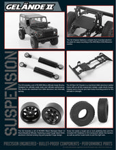 RC4WD 1/18 Gelande II RTR with D90 Body Set