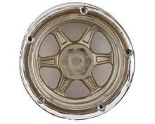 DS Racing Drift Element 6 Spoke Drift Wheels (Gold & Chrome w/Gold Rivets) (2) (Adjustable Offset) w/12mm Hex #DSC-DE-217
