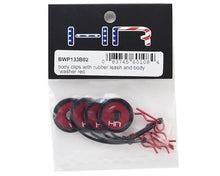 Hot Racing Red Body Washer & Clip Leash Retainer Set #HRABWP133B02