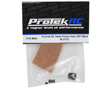 ProTek RC Steel 32P Pinion Gear w/3.17mm Reducer Sleeve (Mod .8) (5mm Bore) (12T) #PTK-8055