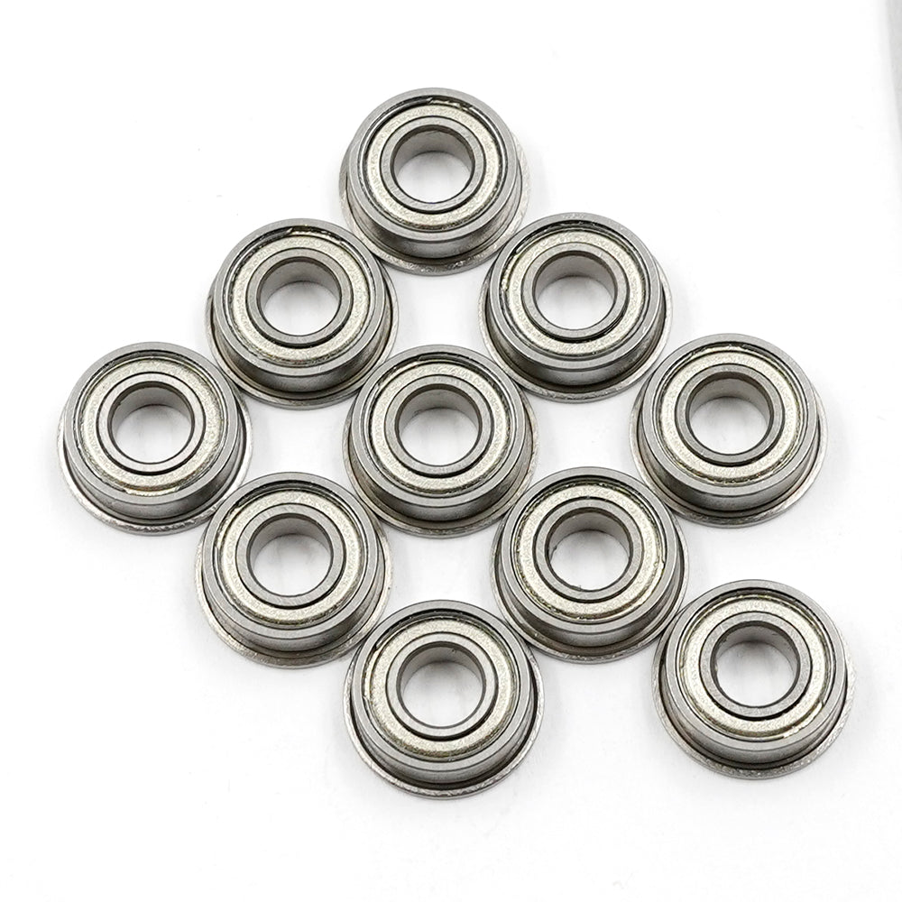 YEAH RACING RC Flanged Bearing (5x11x4mm) 10pcs #YB6014F/S10