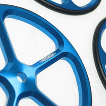 Aluminum Set Up Wheels for 1:10 RC Touring Car (BU) #YT-0069BU