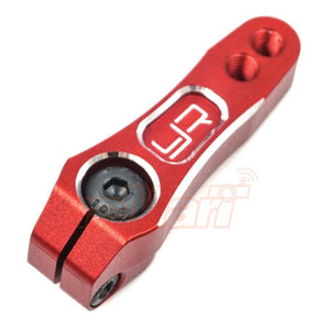 YEAH RACING 25T 7075 Aluminum Servo Arm Horn Crawler For Futaba Savox Red #YA-0574RD