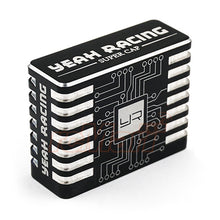 YEAH RACING Aluminum Case Hyper Booster Capacitor 9V For RC Car Black #YE-0027BK