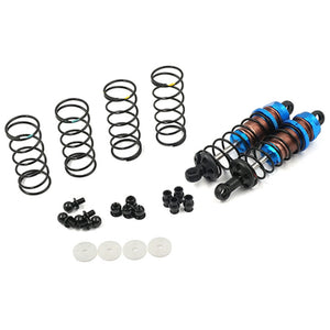 ALUMINUM BIG BORE GO 70MM DAMPER SET 2PCS FOR 1/10 RC OFFROAD BUGGY BLUE #BBG-0070BU