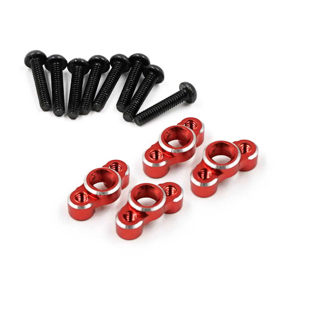 Aluminum Lower Shock Mount Set For Kyosho Mini-Z 4x4 MX-01 #KYMX-013RD