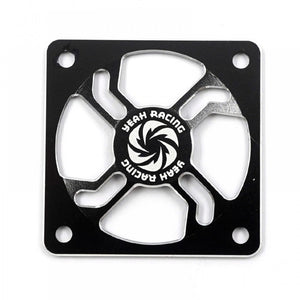 YEAH RACING Aluminum 40mm Fan Protector Black #YA-0696BK