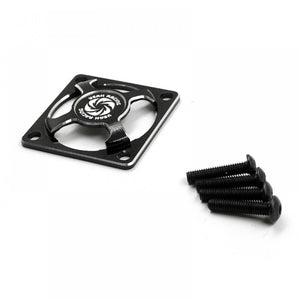 YEAH RACING Aluminum 30x30mm Fan Protector Black #YA-0703BK