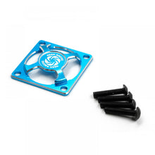 YEAH RACING Aluminum 30x30mm Fan Protector Blue #YA-0703BU