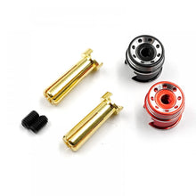 YEAH RACING ALUMINUM GRIPS 5MM BULLET PLUG #WPT-0160