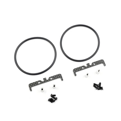 Graphite Battery Holder For Yokomo 870C Super Dog Fighter YZ10 2023 YZ-W91 #YKDF-005BK