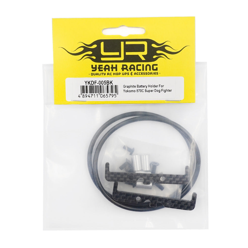 Kit Porte-batterie En Carbone Pour Voiture Radio-commandée Yokomo 870C Et YZ10 Light - Neuf