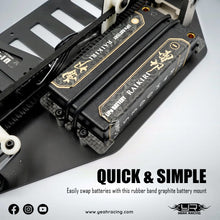 Graphite Battery Holder For Yokomo 870C Super Dog Fighter YZ10 2023 YZ-W91 #YKDF-005BK