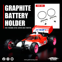 Graphite Battery Holder For Yokomo 870C Super Dog Fighter YZ10 2023 YZ-W91 #YKDF-005BK