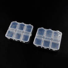 YEAH RACING Mini Plastic Box 2pcs (6.5 x 5 x1.5cm) #YA-0747