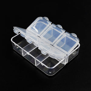 YEAH RACING Mini Plastic Box 2pcs (6.5 x 5 x1.5cm) #YA-0747