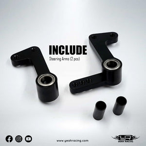 Aluminum Bearing Steering Set For Team Associated RC10 #TARC-001BK