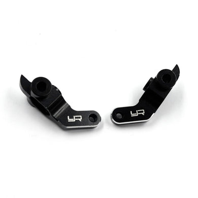Aluminum Front Steering Knuckle 2pcs For Team Associated RC10 #TARC-002BK