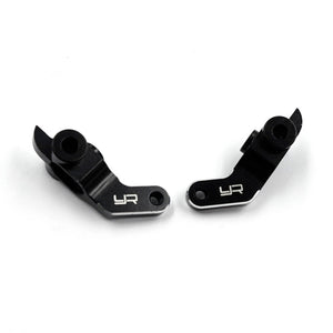 Aluminum Front Steering Knuckle 2pcs For Team Associated RC10 #TARC-002BK
