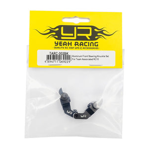 Aluminum Front Steering Knuckle 2pcs For Team Associated RC10 #TARC-002BK