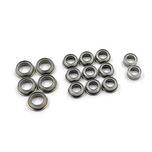 YEAH RACING Steel Bearing Set (16Pcs) For Team Associated RC10 #YBS-0074