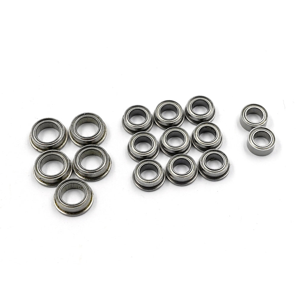 YEAH RACING Steel Bearing Set (16Pcs) For Team Associated RC10 #YBS-0074