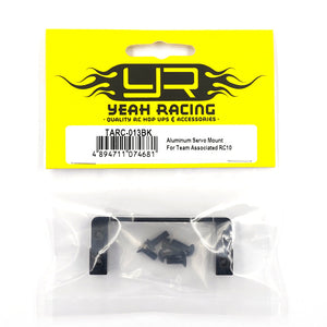 Aluminum Servo Mount For Team Associated RC10 #TARC-013BK