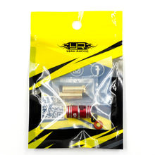 Aluminum 5mm Bullet Plug w/Grips RED #WPT-0160RD