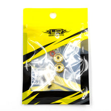 Aluminum 5mm Bullet Plug w/Grips GOLD #WPT-0160GD