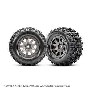 TRAXXAS MINI MAXX BL-2S GREEN #107154-1GRN