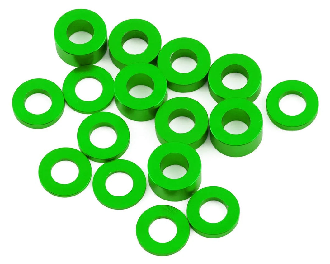 175RC Associated B6.4/B6.4D Ball Stud Spacer Kit (Green) (16) #175-18351