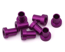 175RC Team Associated RC10B7 Caster Hat Spacer Bushings (Purple) (8) #175-18876