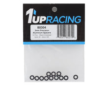 1UP Racing 3x6mm Precision Aluminum Shims (Black) (12) (2mm) #1up80304