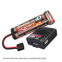 TRAXXAS RUSTLER 2WD HD W/USB #37254-8RED