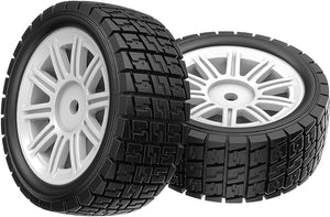 MJX HYPER GO REPLACEMENT RALLY WHEELS & TIRES #MJX-1415A2